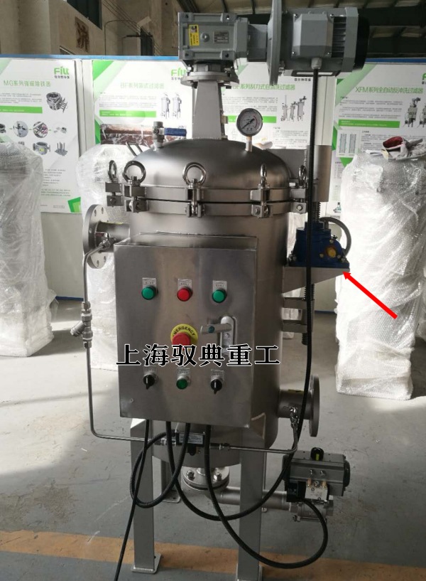 SWL絲杠升降機用于環保機械設備案例